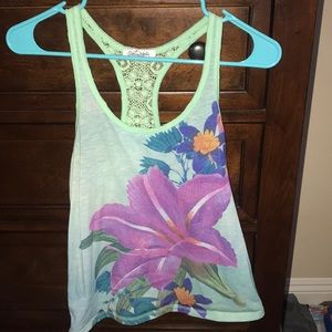 flower tank top from aeropostale
